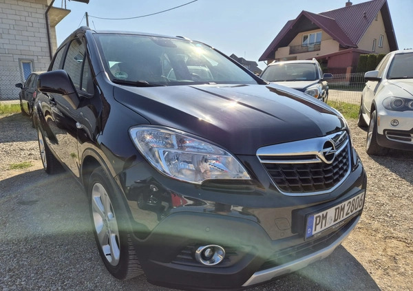 Opel Mokka cena 43900 przebieg: 111000, rok produkcji 2013 z Augustów małe 407